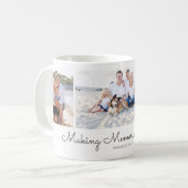 Making Memories Together Photo Collage Keepsake Kaffeetasse (Vorderseite Links)