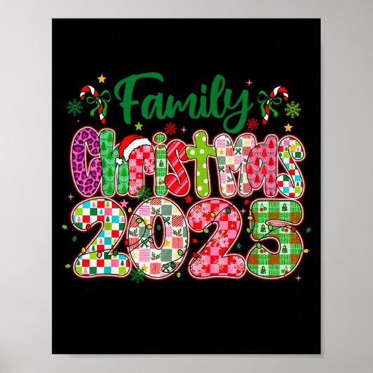 Making Memories Together Xmas Pajamas Family Chris Poster (Vorne)
