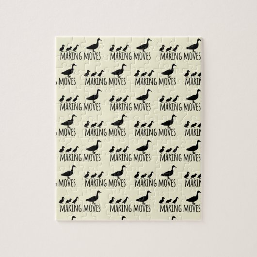 Making Moves Mama Duck and Ducklings Motivational Puzzle (Vertikal)