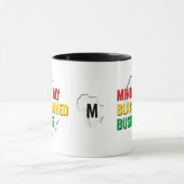 Making my Black-Owned Business MONOGRAM Tasse (Zentrum)