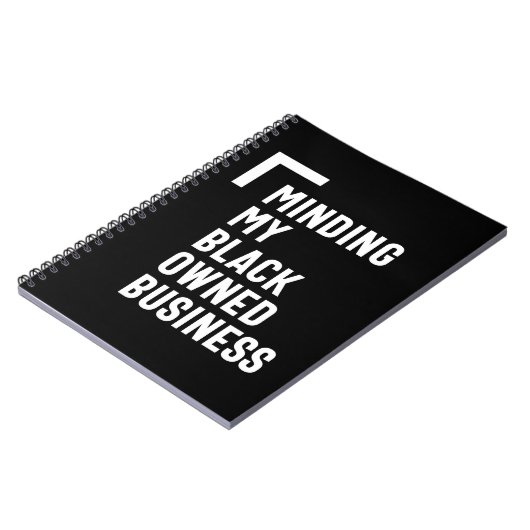 Making My Black Ownership Business Shirt Unternehm Notizblock (Linke Seite)