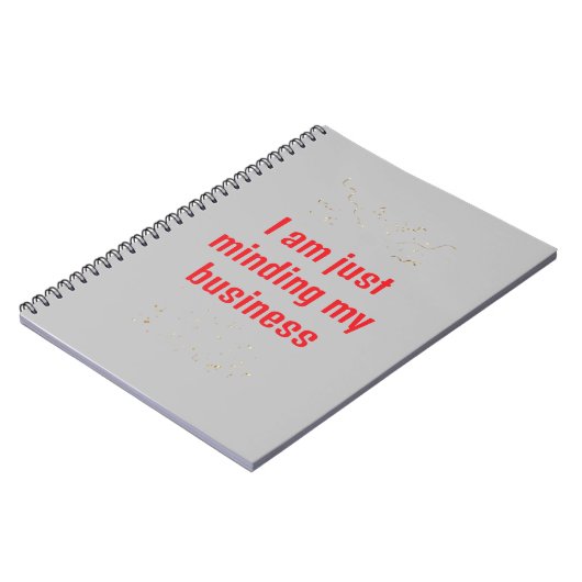 Making My Business Spiral Foto Notebook Notizblock (Linke Seite)