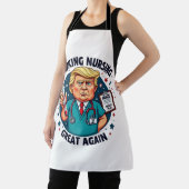 Making Nursing Great Again Funny Nursing Gift Schürze (InSitu)