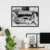 Making Poi in Hawaii 1908 Poster (Heimbüro)