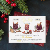 Making Spirits Bright | Holiday Cocktail Party Folieneinladung