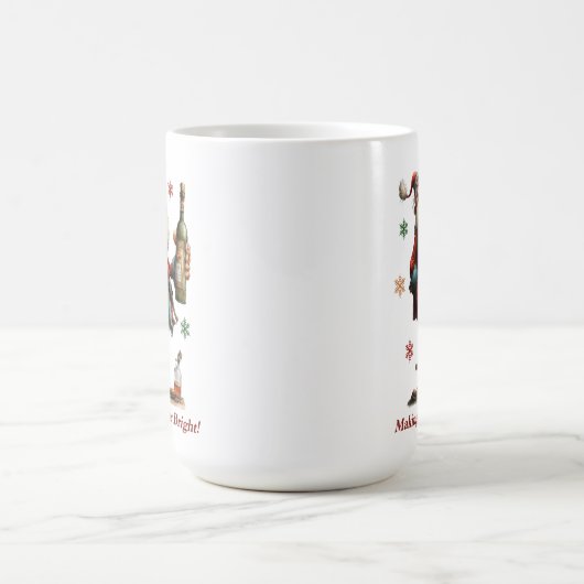 Making Spirits Bright Mug Kaffeetasse (Mittel)