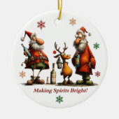 Making Spirits Bright Ornament (Vorne)