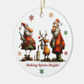 Making Spirits Bright Ornament (Links)