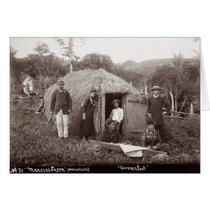 Making Tappa, a native tuth, c.1875 (sepia Foto)