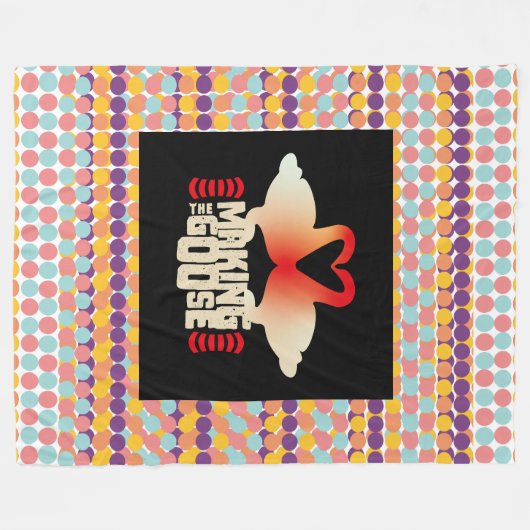 MAKING THE GOOSE BY MASANSER PIXELAT FLEECEDECKE (Vorderseite (Horizontal))