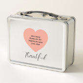 Making the Invisible VISIBLE | Inclusion Metall Brotdose (Rückseite)