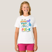 Making Waves School Shirt Pre-K to 2nd Grade Girl  (Vorne ganz)