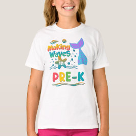 Making Waves Schul-Shirt Vorschule bis 2. Klasse M T-Shirt