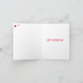 Making Waves Sonography Love Probe Card Dankeskarte (Innenseite)
