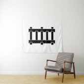 Makino-Leiter Wandteppich (Beispiel (Horizontal))