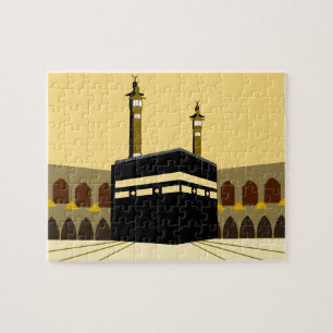Makkah al-Mukarramah Kaaba Islamischer Muslim Puzzle
