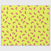 Makkaroni-Käse-Geschenkpapier Geschenkpapier (Flach)