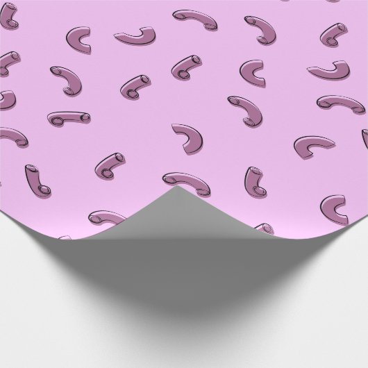 Makkaroni-Käse-Geschenkpapier Geschenkpapier (Ecke)