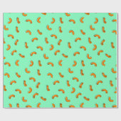 Makkaroni-Käse-Geschenkpapier Geschenkpapier (Flach)