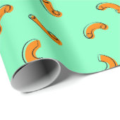 Makkaroni-Käse-Geschenkpapier Geschenkpapier (Rolleneckpunkt)
