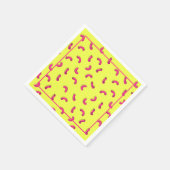 Makkaroni-Käse-Papier-Taschentuch Serviette (Ecke)