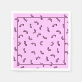 Makkaroni-Käse-Papier-Tischserviette Serviette