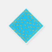 Makkaroni-Käse-Papiertuch Serviette (Ecke)