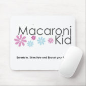 Makkaroni-Mausunterlage Mousepad (Mit Mouse)