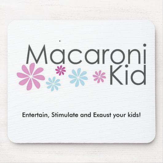 Makkaroni-Mausunterlage Mousepad (Vorne)