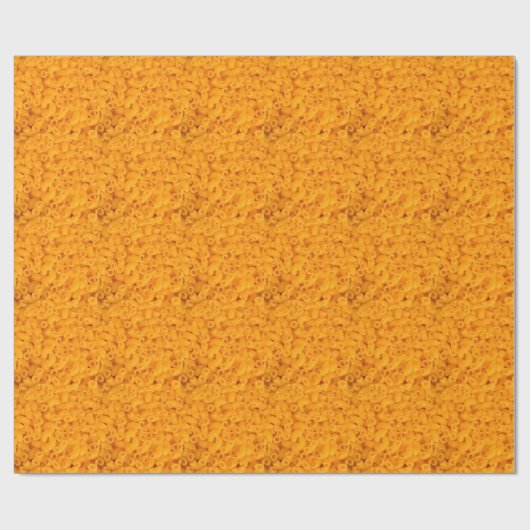 Makkaroni mit Käse Geschenkpapier (Flach)