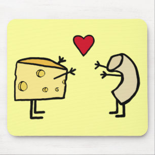 Makkaroni mit Käse Mousepad