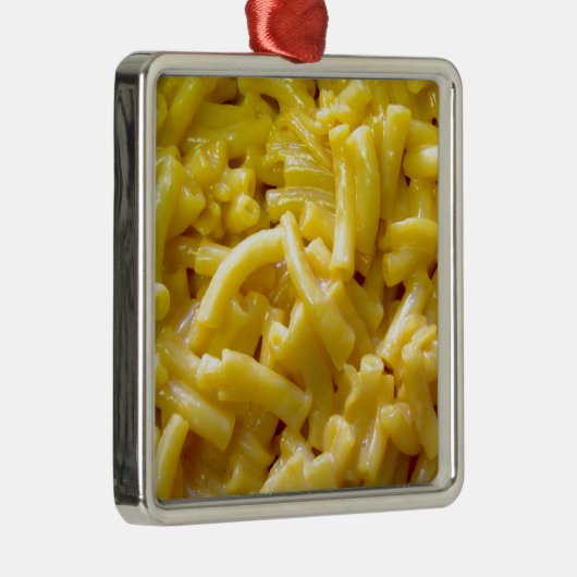 Makkaroni mit Käse Silbernes Ornament (Rechts)