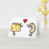 Makkaroni und Käse Karte (Gelbe Blume)