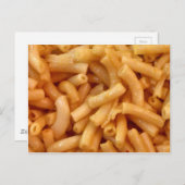 Makkaroni und Käse Postkarte (Vorne/Hinten)