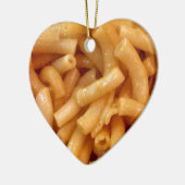 Makkaronis mit Käse Keramik Ornament (Links)