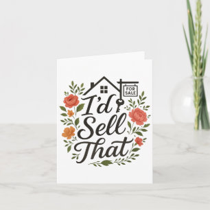 Makler ich würde das verkaufen  karte