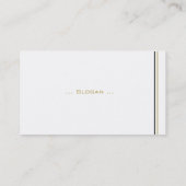 Makler Visitenkarte (Rückseite)