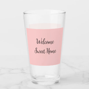 Makler Willkommen Zuhause Einweihungsgeschenk füge Glas