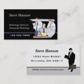 Maklergesellschaft Visitenkarte (Vorne/Hinten)