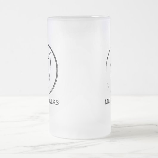 Maklier spricht 16oz Mattierte Tasse (Mittel)