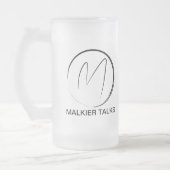 Maklier spricht 16oz Mattierte Tasse (Links)