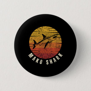 Mako-Hai Tiefsee-Angeln Ozean Mako-Hai Button