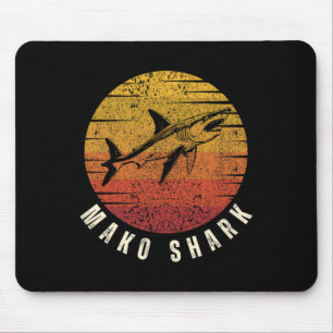 Mako-Hai Tiefsee-Angeln Ozean Mako-Hai Mousepad