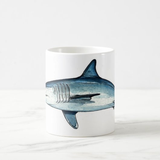 Mako-Haifisch-Tasse Kaffeetasse (Mittel)