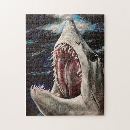 Mako Shark Painting Puzzle (Vertikal)