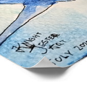 Mako Shark Poster (Ecke)