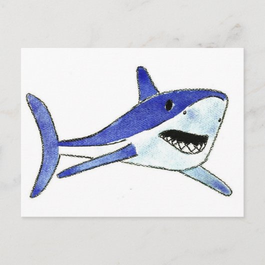 Mako Shark Postkarte (Vorderseite)