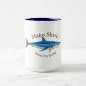 Makohaifisch-Kaffee-Tasse Tasse (Zentrum)