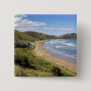 Makorori Beach in der Nähe von Gisborne, Eastland, Button