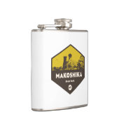 Makoshika Staat Park, Montana Flachmann (Rechts)